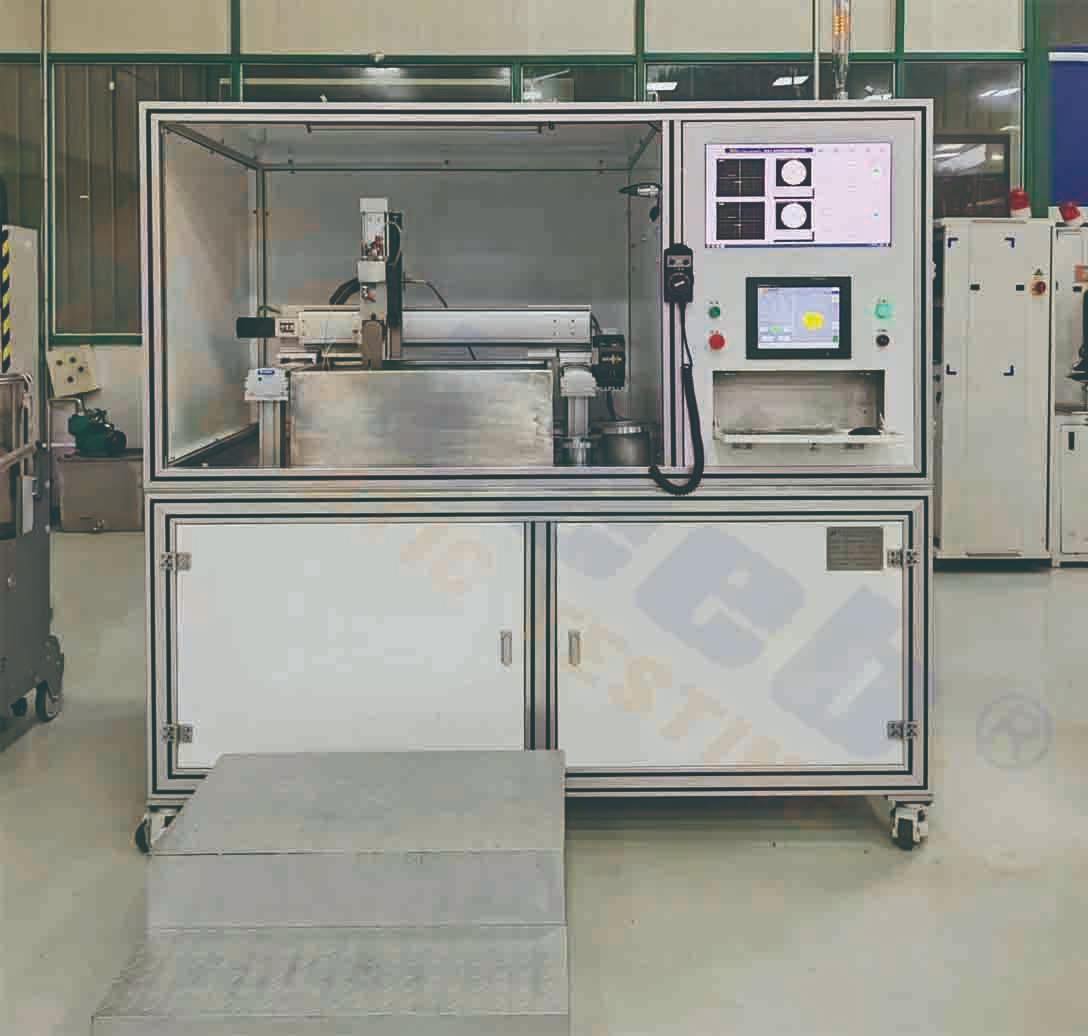 齒輪/飛輪水浸超聲系統(tǒng) 汽車(chē)行業(yè)用齒輪、飛輪等進(jìn)行無(wú)損檢測(cè)